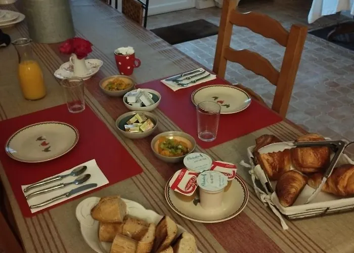 Nocleg ze śniadaniem Au Coeur De Menesterol Montpon-Menesterol